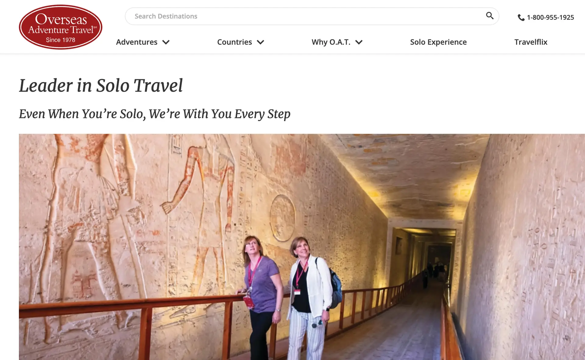 Overseas Adventure Travel Solo Travel Tours